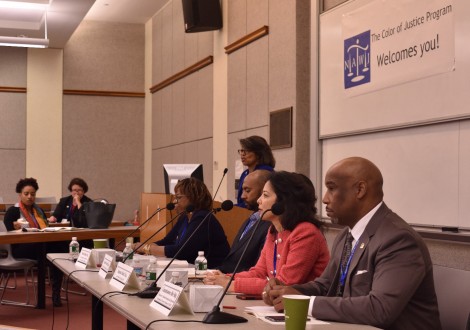 Color of Justice Panel at Rutgers Law School